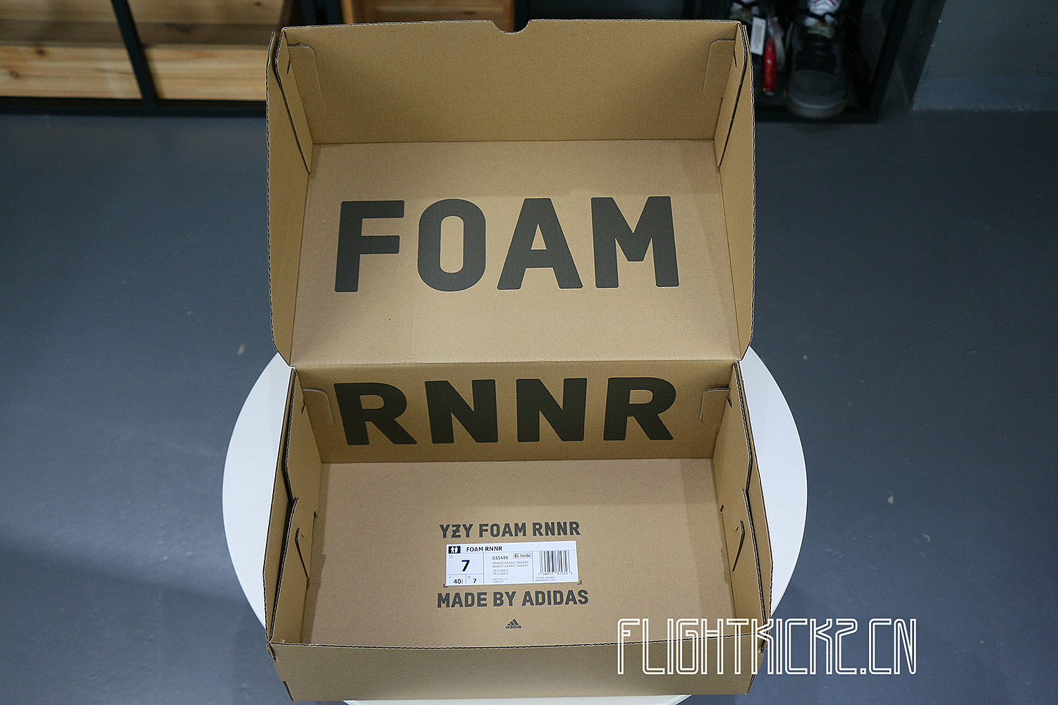 adidas Yeezy Foam RNNR Ararat （G55486骨白）