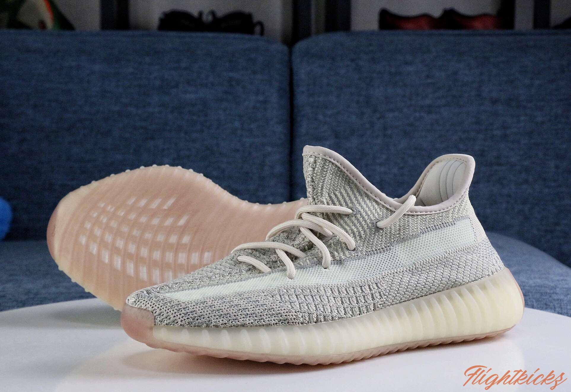 2019 Yeezy 350 V2  Citrin  None Reflective（Ln5 A1)