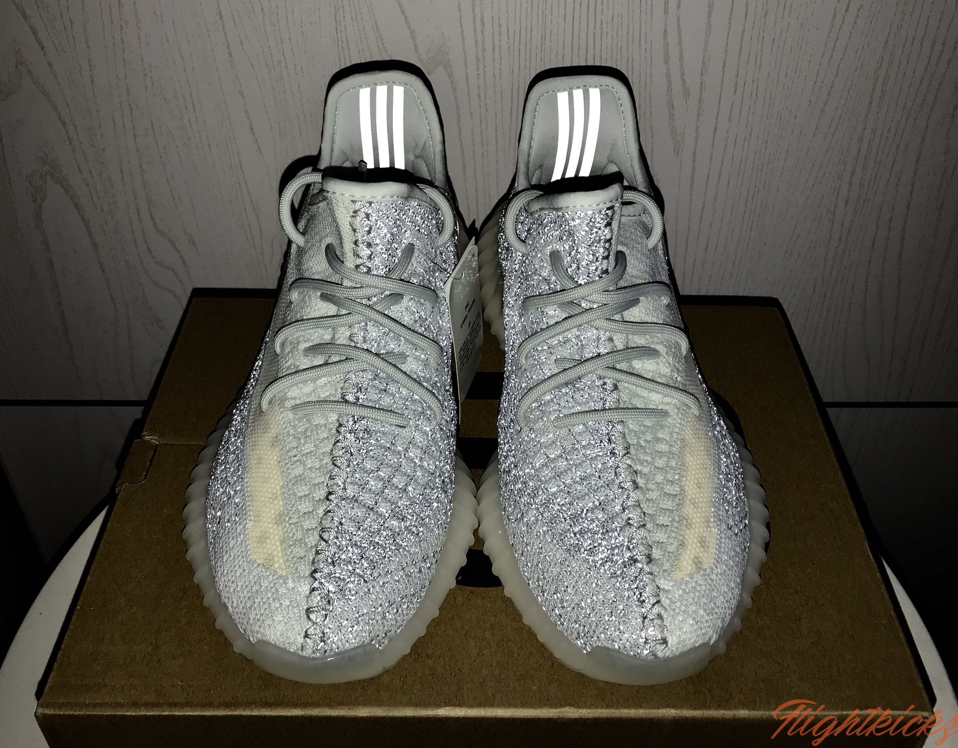 2019 Yeezy 350 V2  Cloud White  Reflective(Ln5 A1 batch)