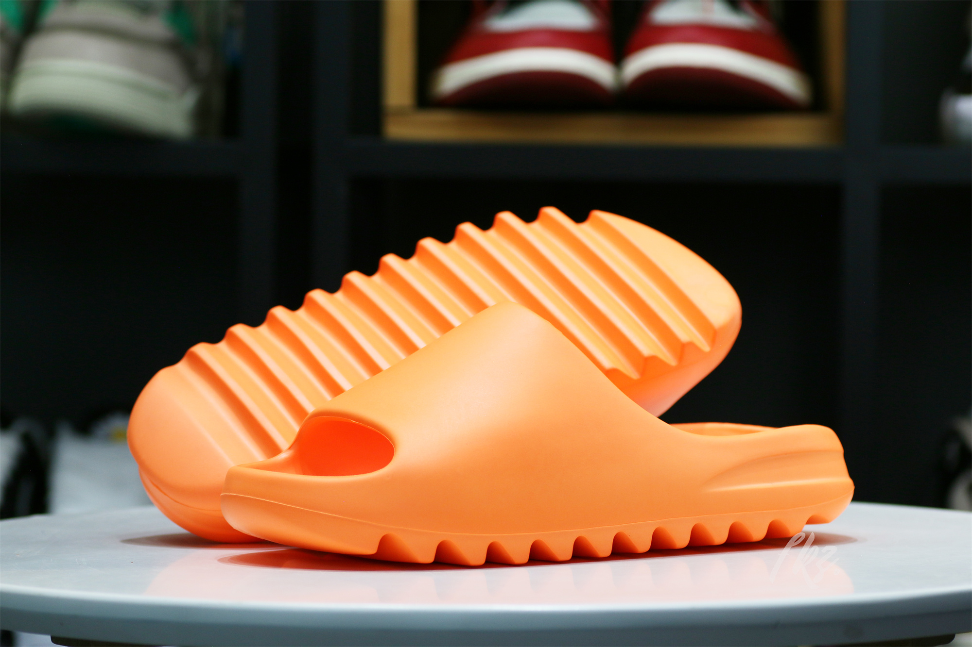 Kanye West Yeezy Slide Enflame Orange
