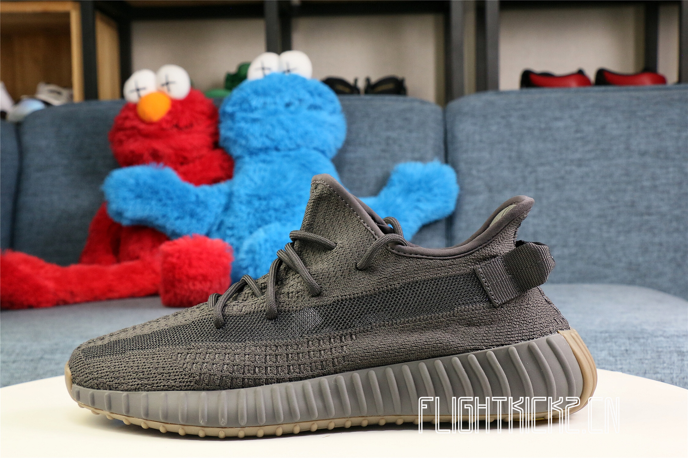 2020 Yeezy 350 V2  Cinder  None Reflective Stripe(Ln5 A1)