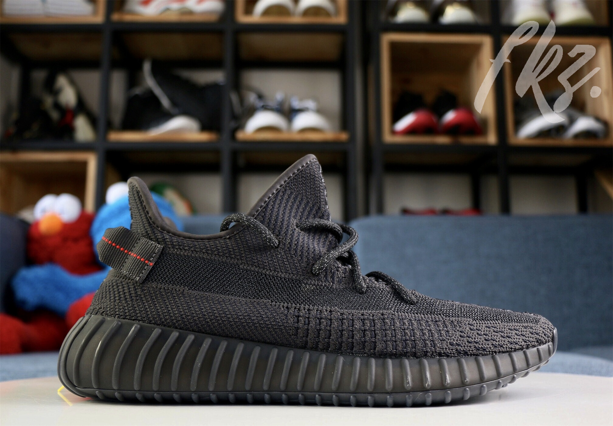 Adidas Yeezy 350 Boost V2 Black Static None Reflective(Ln5 A1)