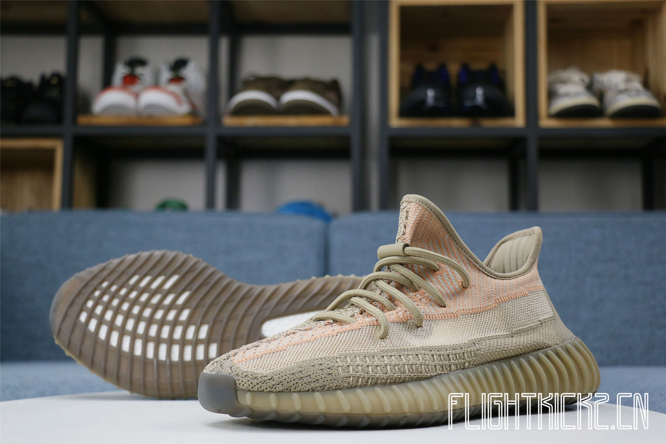 2020 Yeezy Boost 350 V2“ Sand Taupe/Eliada”(LN5 A1)