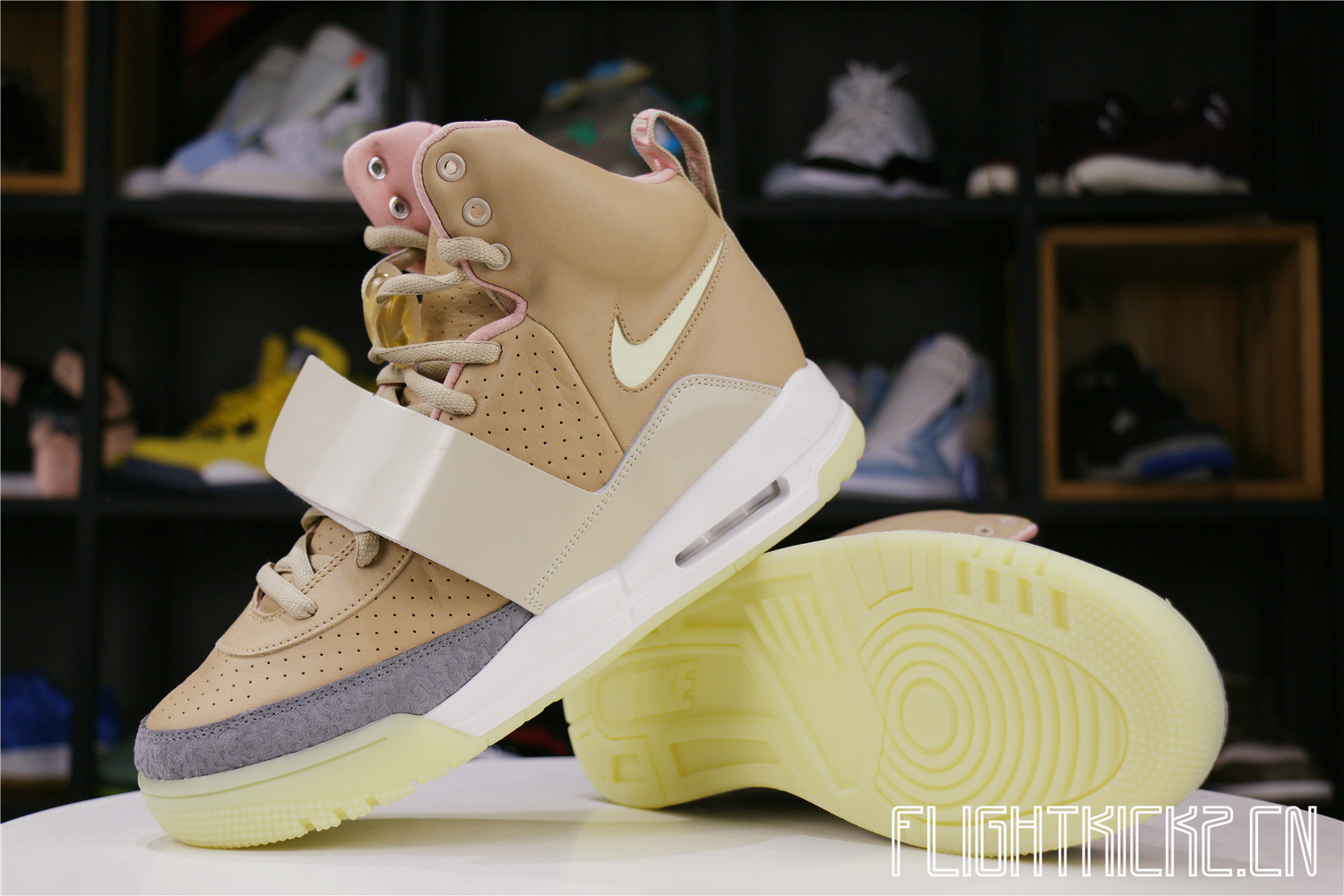 Nike Air Yeezy 1 Net Tan