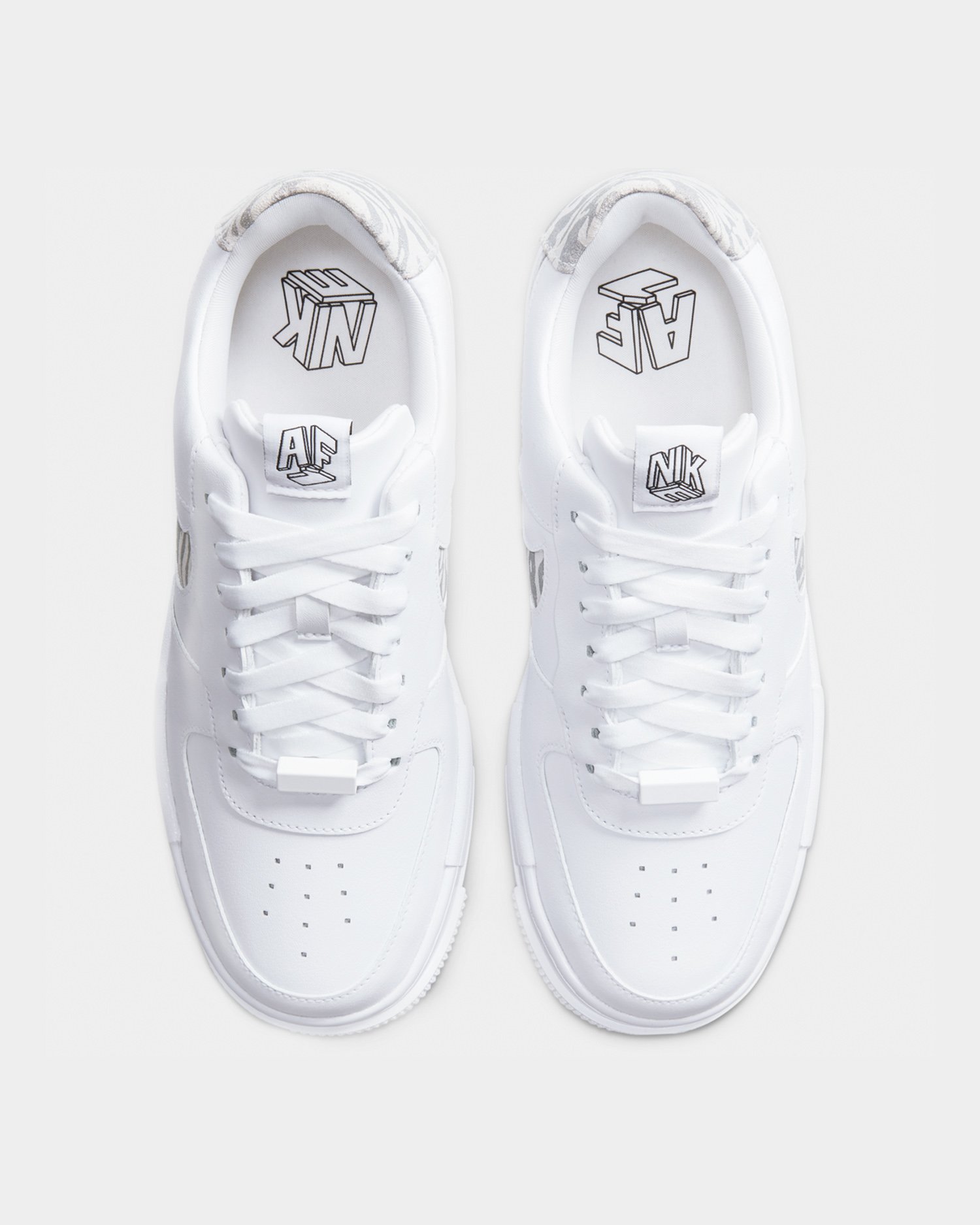 Nike Women's Air Force 1 Pixel Summit White/Particle Grey