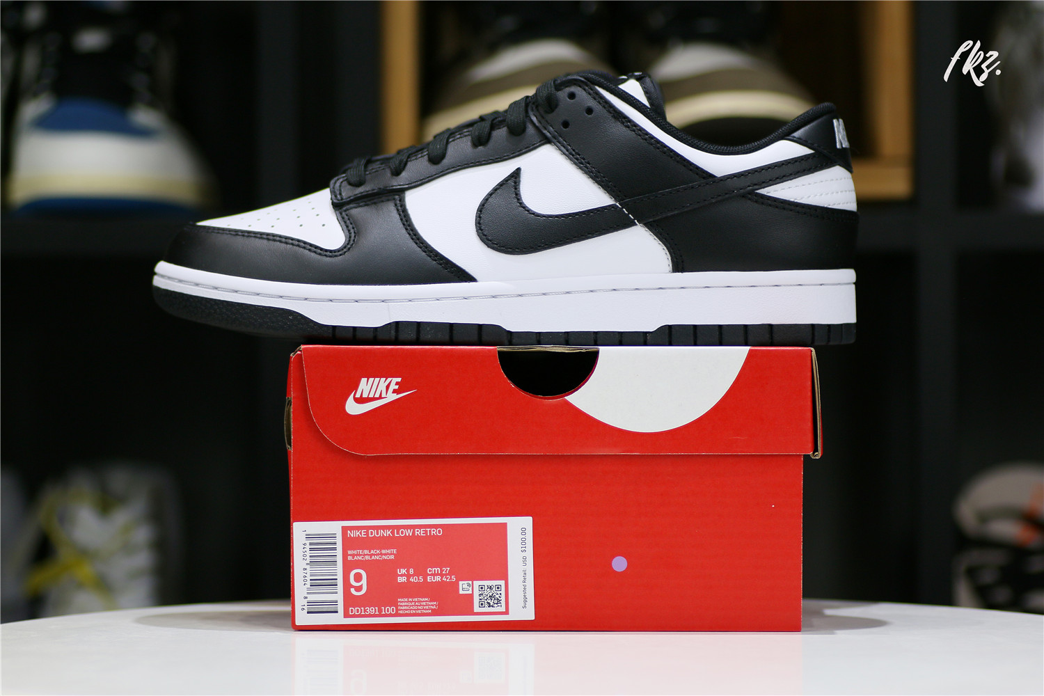Nike Dunk Low Retro White Black 2021