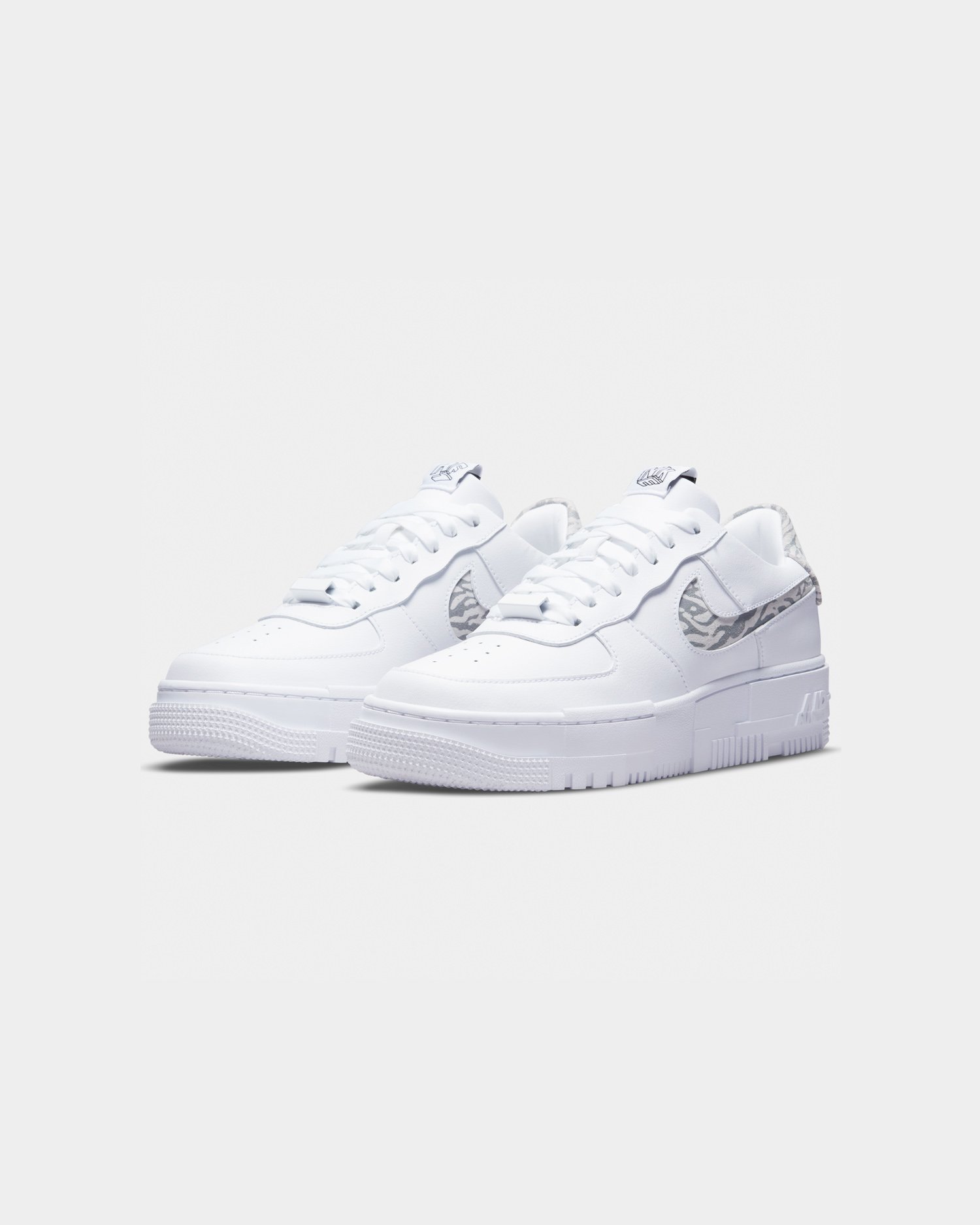 Nike Women's Air Force 1 Pixel Summit White/Particle Grey