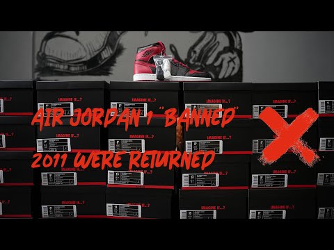 Air Jordan 1 OG  Banned/Bred  2011(Up to Size 14)