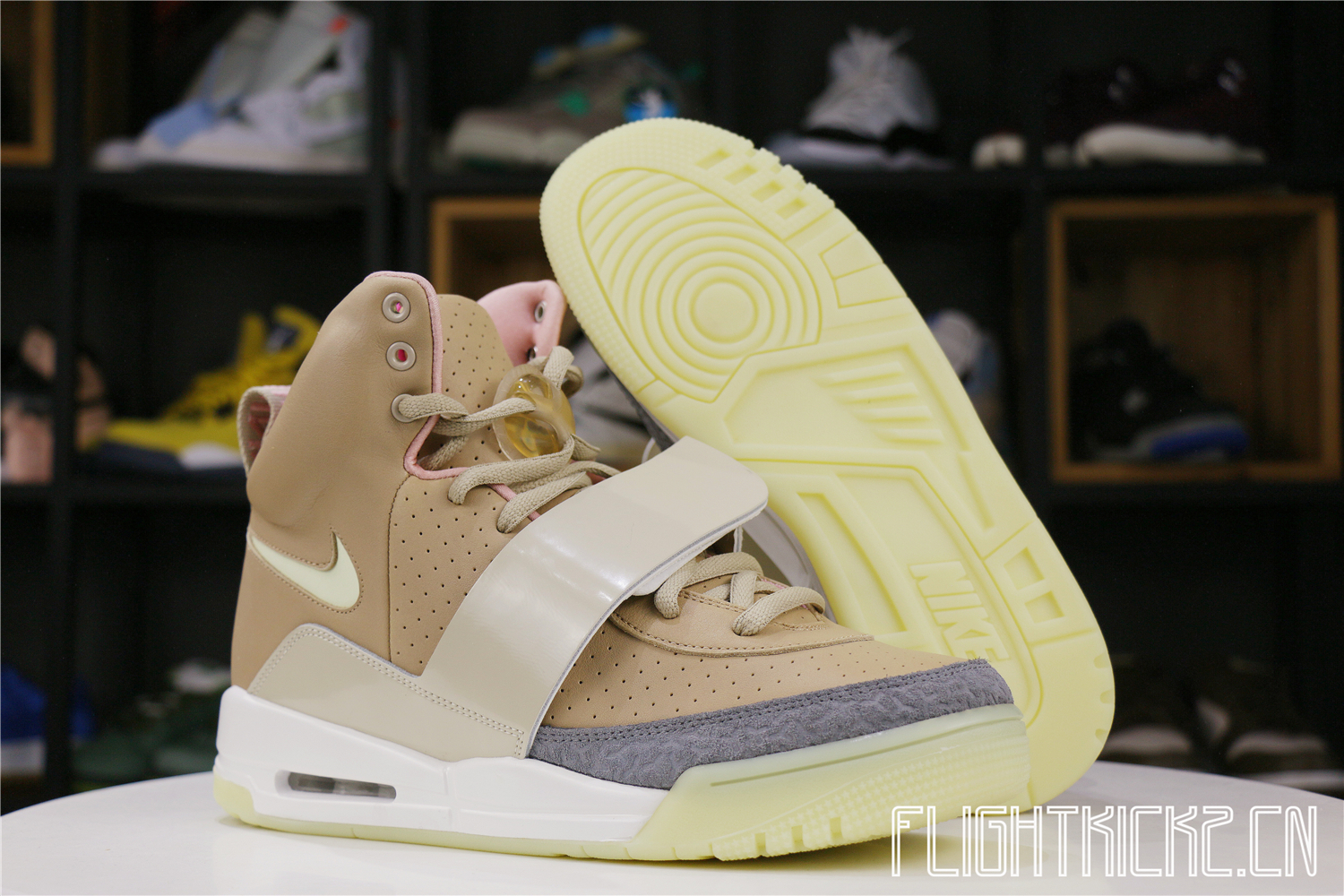 Nike Air Yeezy 1 Net Tan