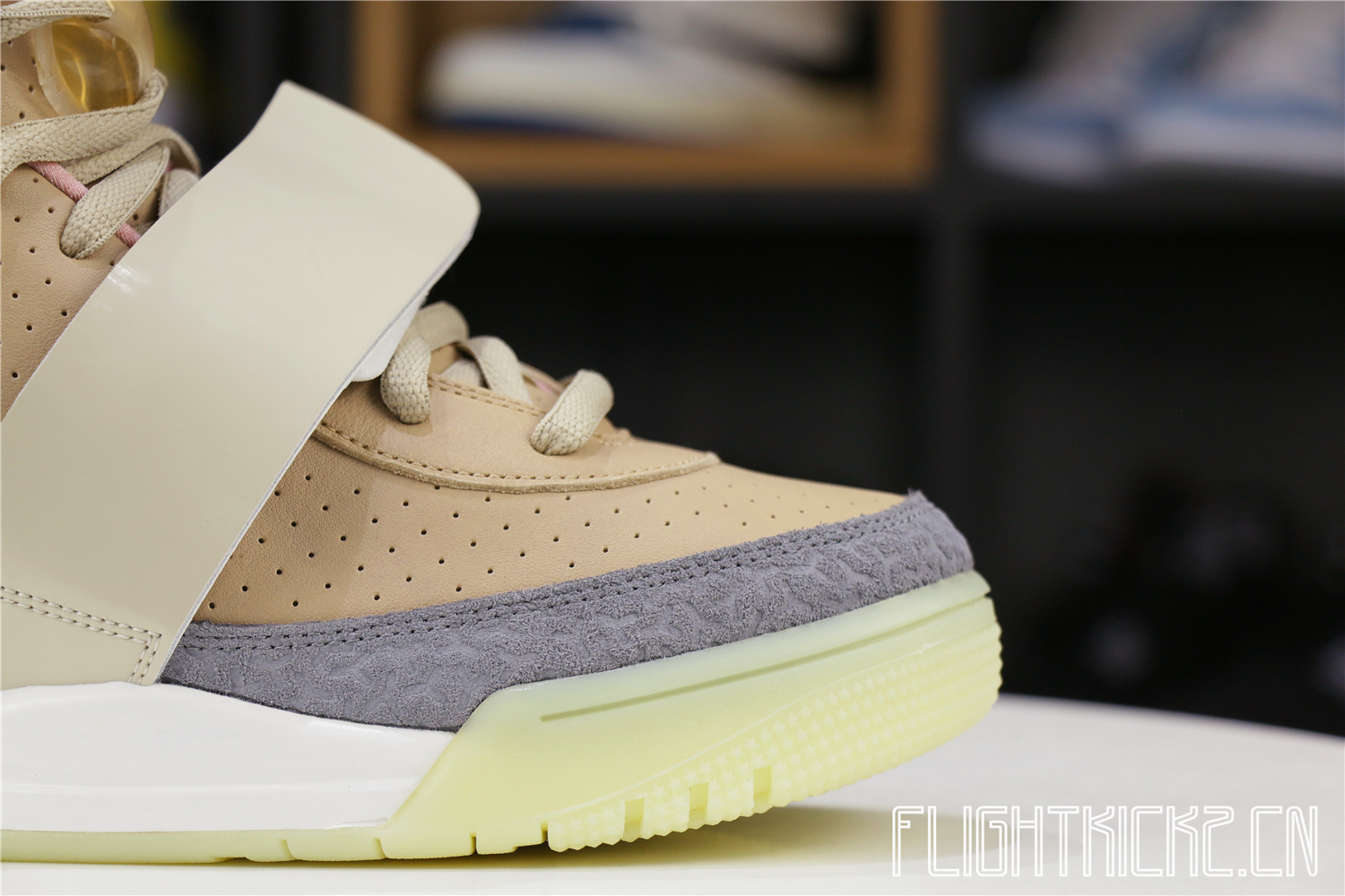 Nike Air Yeezy 1 Net Tan