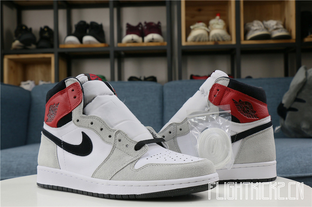 Air Jordan 1 Retro  Light Grey Smoke  2020
