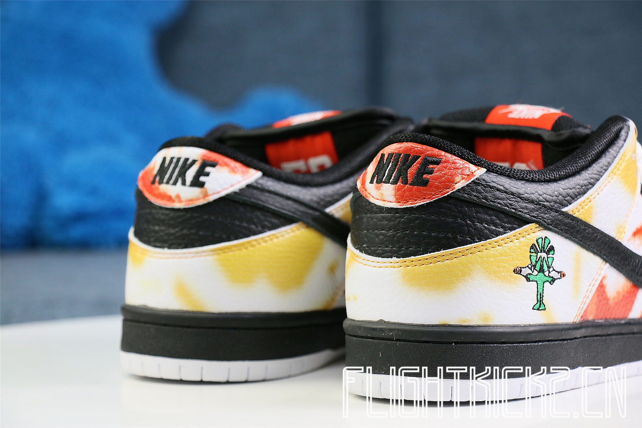 Nike SB Dunk Low Raygun Tie-Dye Black 2019