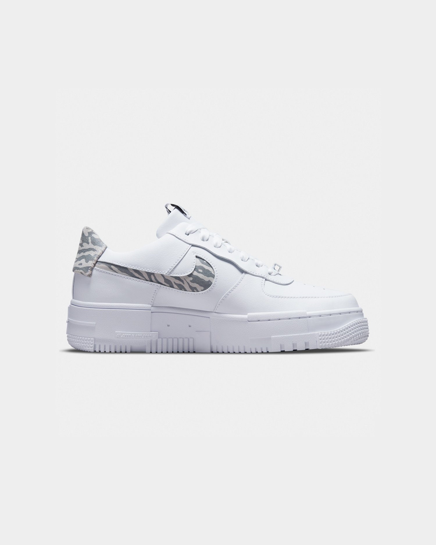 Nike Women's Air Force 1 Pixel Summit White/Particle Grey