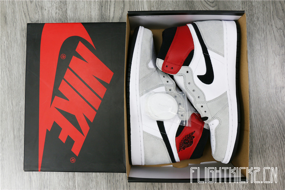 Air Jordan 1 Retro  Light Grey Smoke  2020
