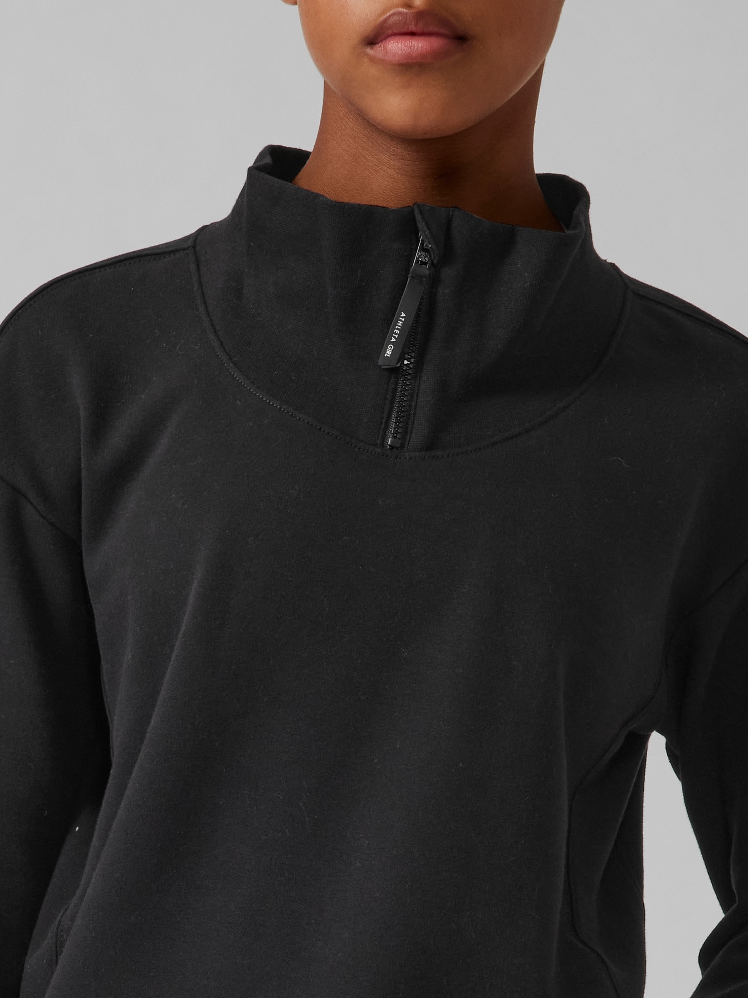 Athleta Girl RetroActive Half Zip