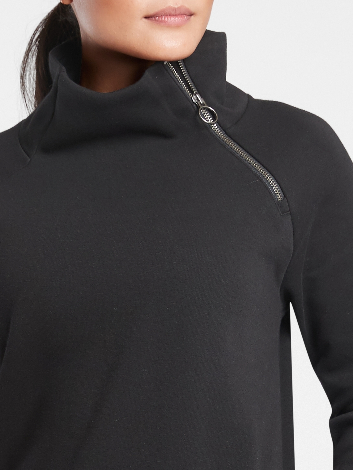 Cozy Karma Asym Sweatshirt Dress