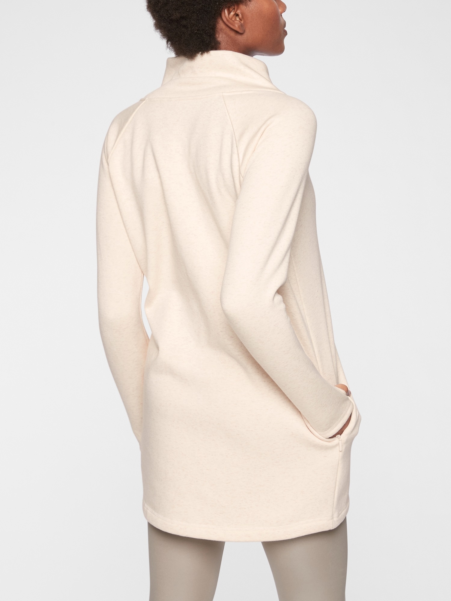 Cozy Karma Asym Sweatshirt Dress