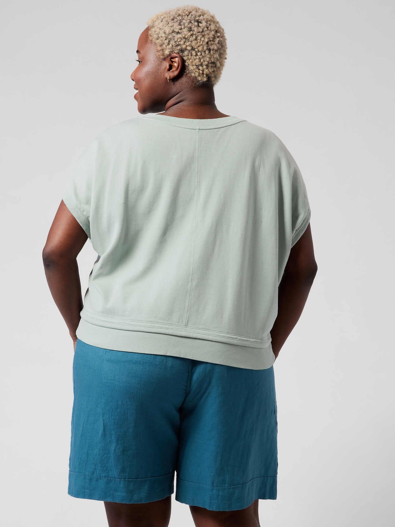 Sundown Shirred Tee