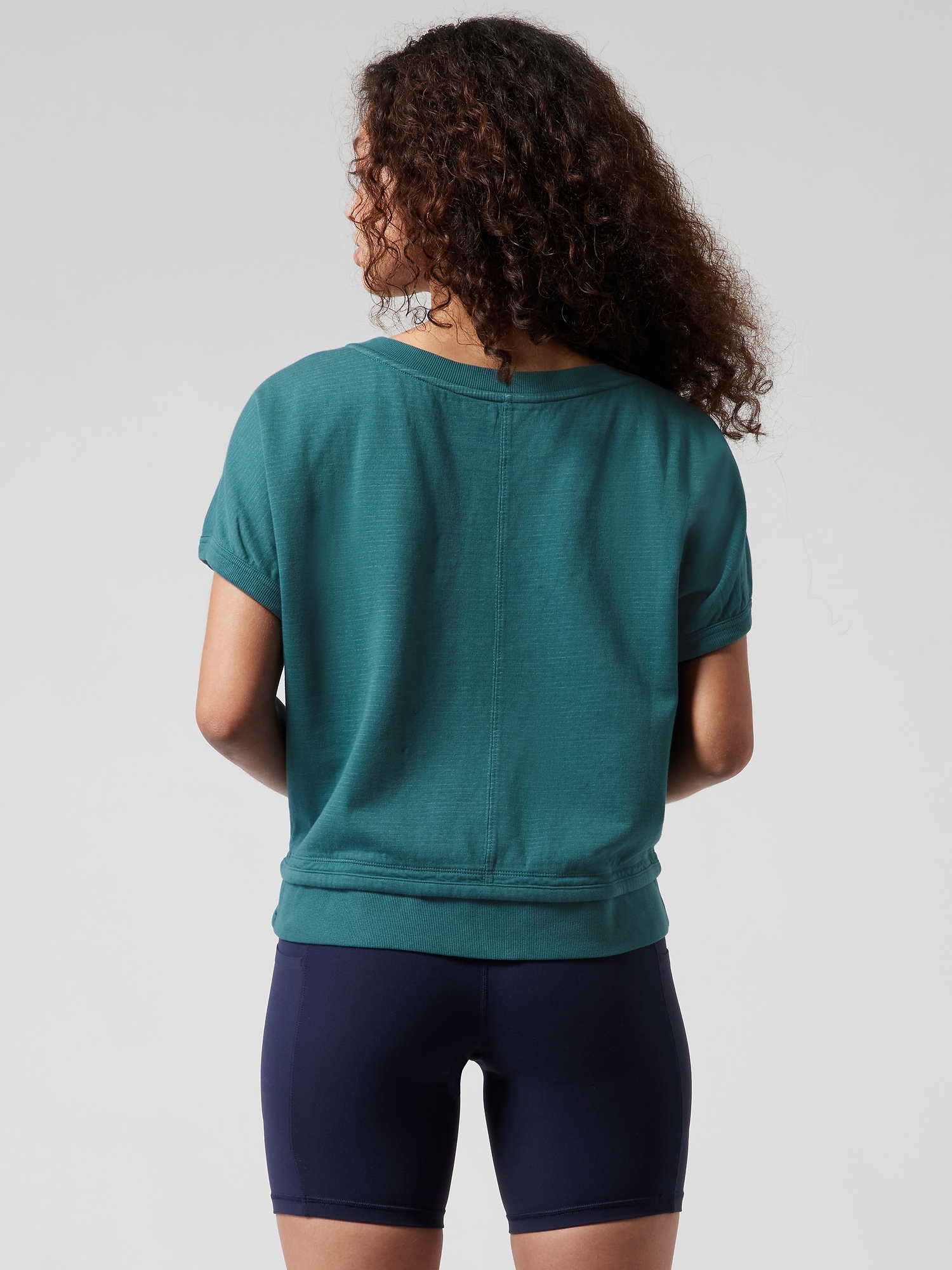 Sundown Shirred Tee