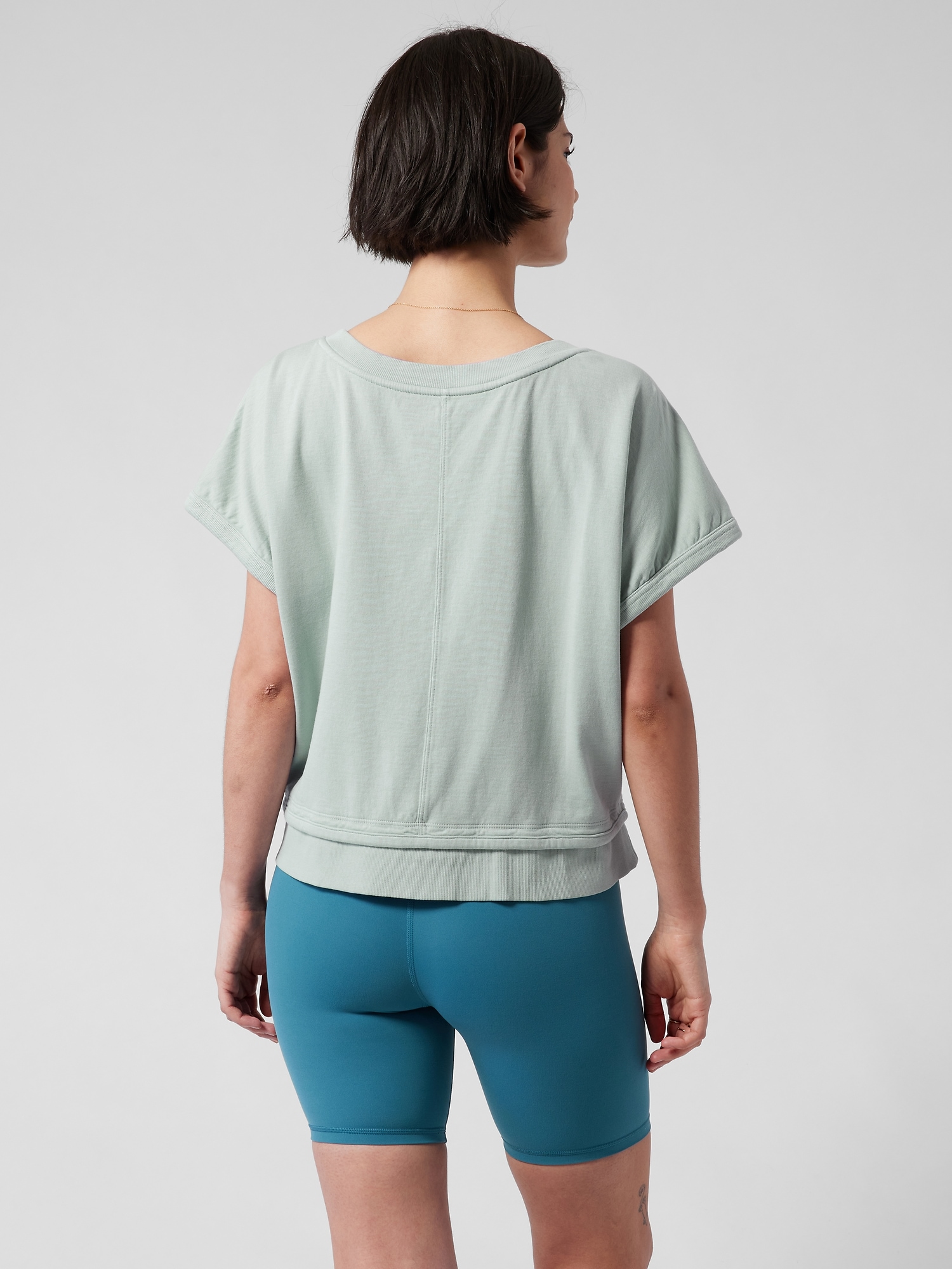Sundown Shirred Tee