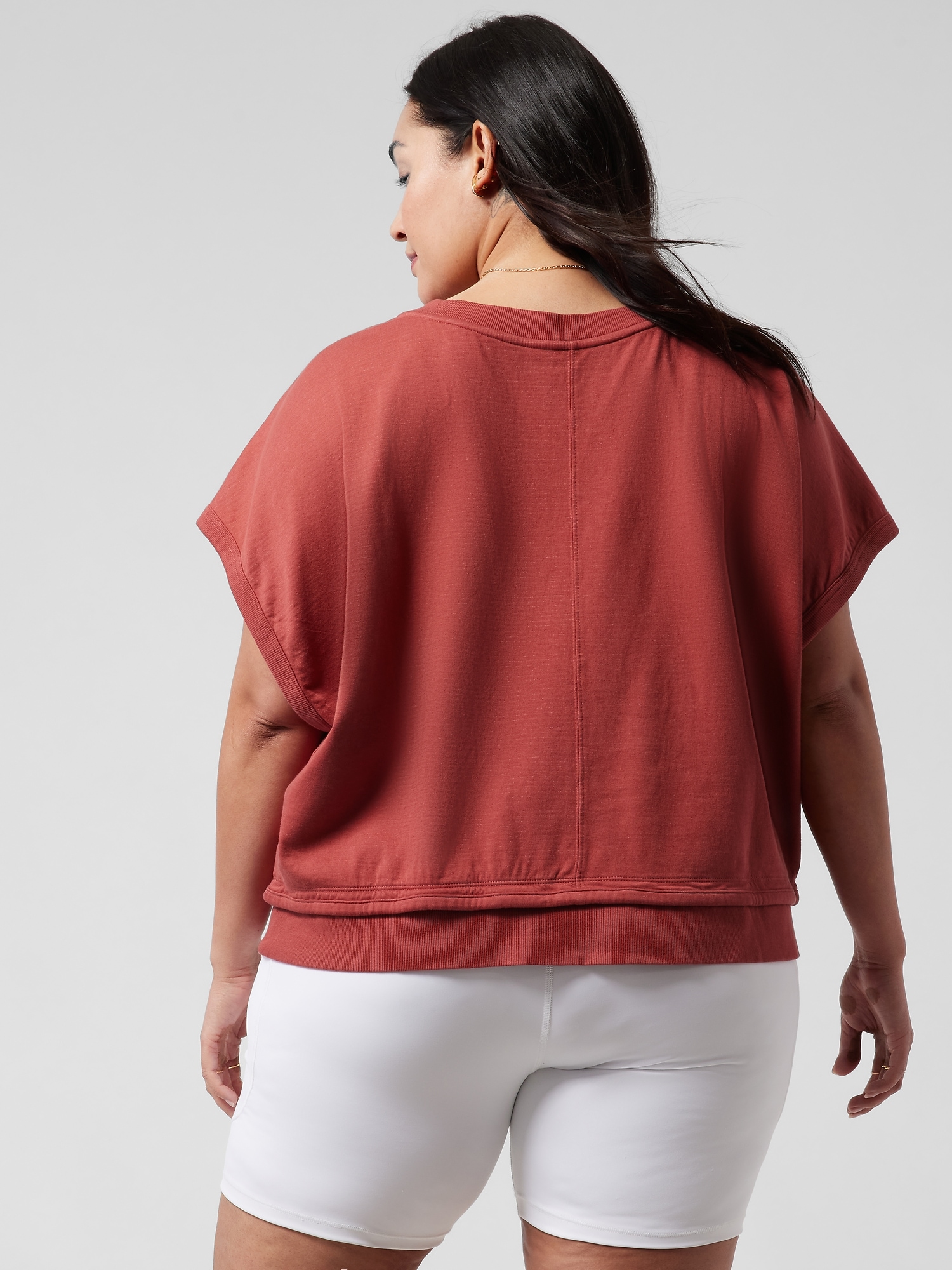 Sundown Shirred Tee