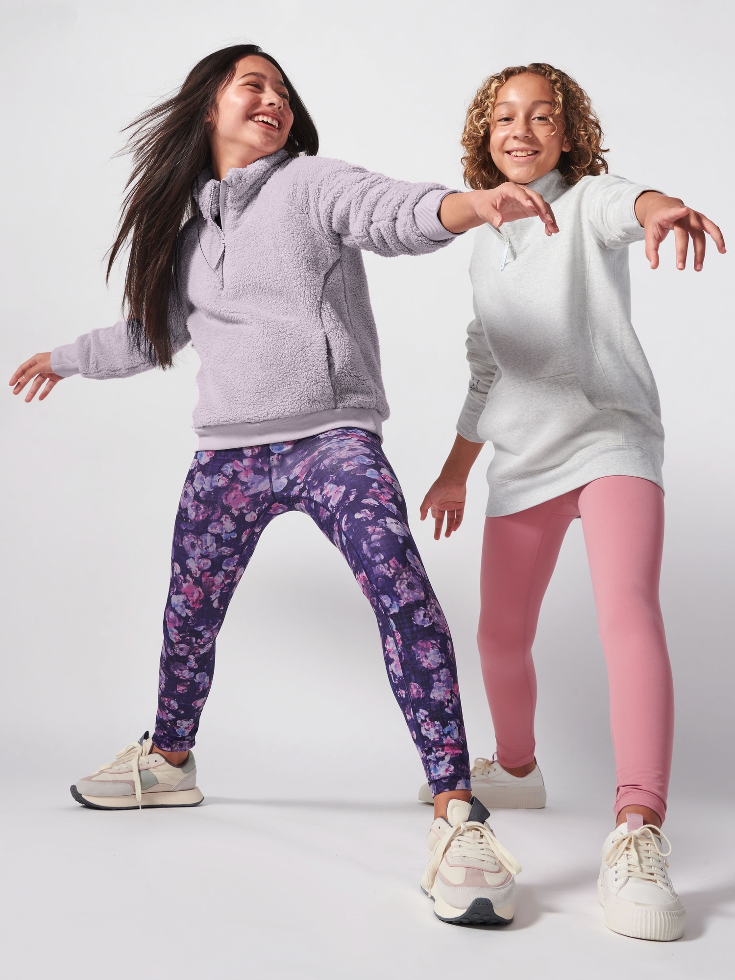 Athleta Girl RetroActive Half Zip