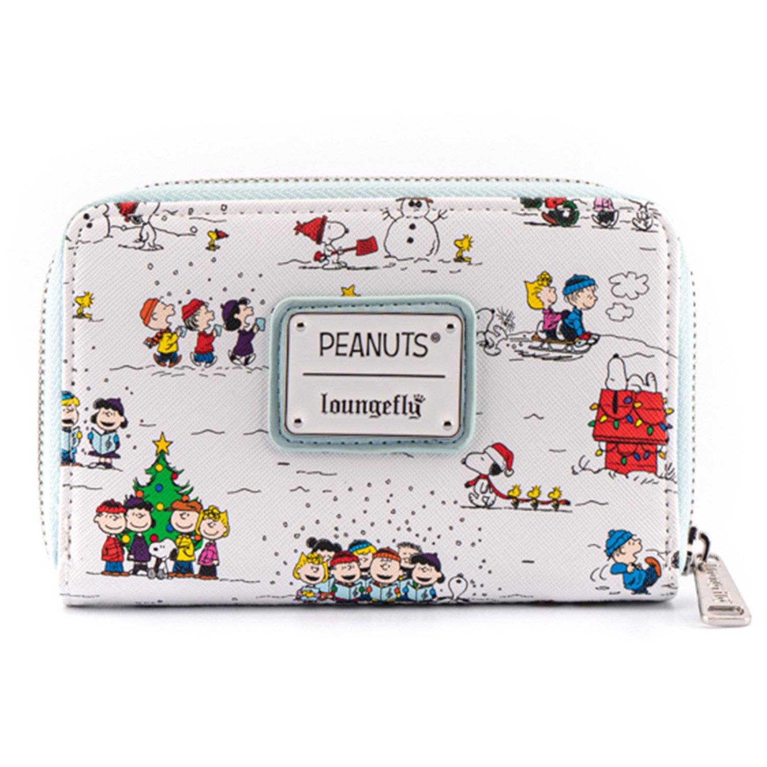 Peanuts Happy Holidays Zip Around Wallet