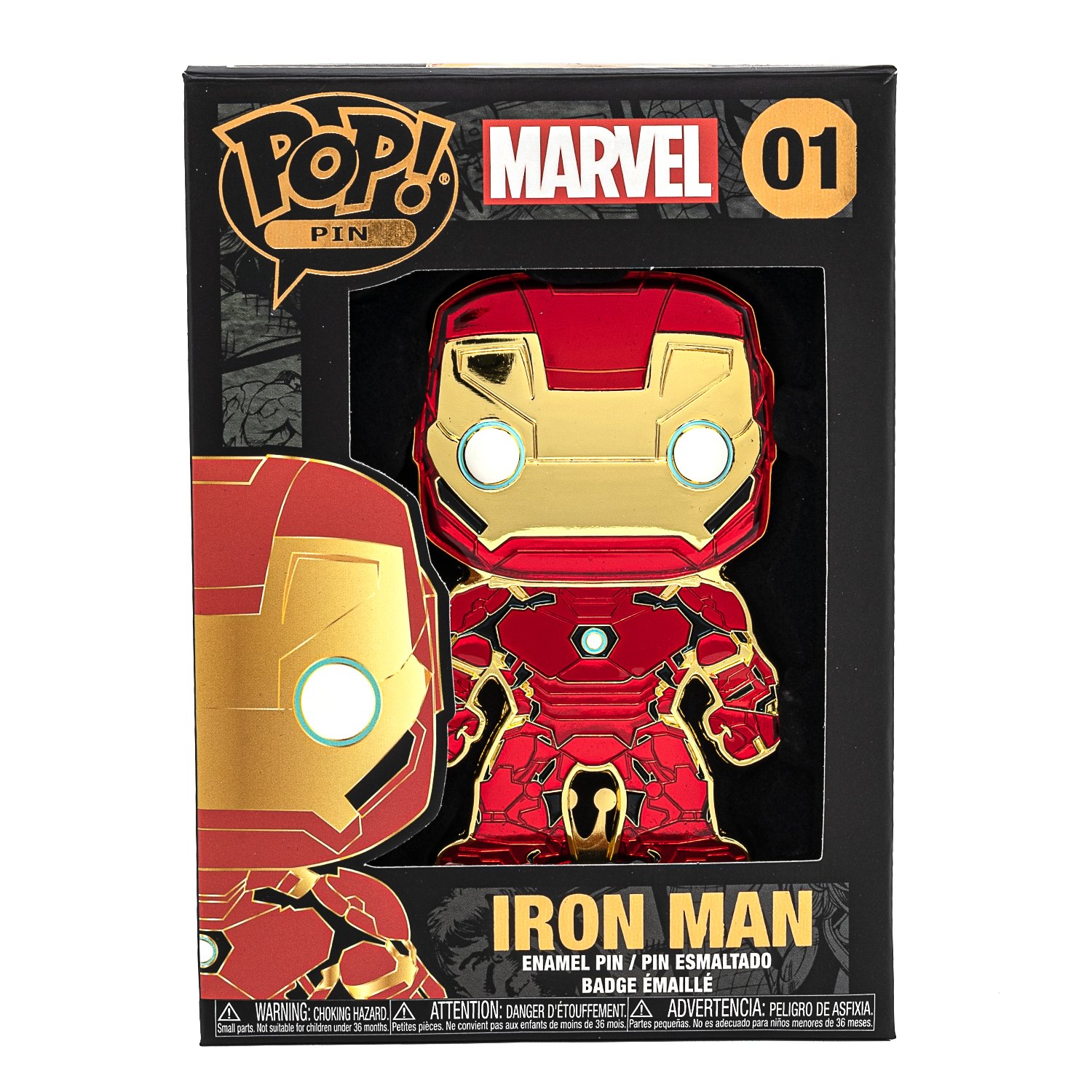 Marvel Iron Man Funko Pop! Pin