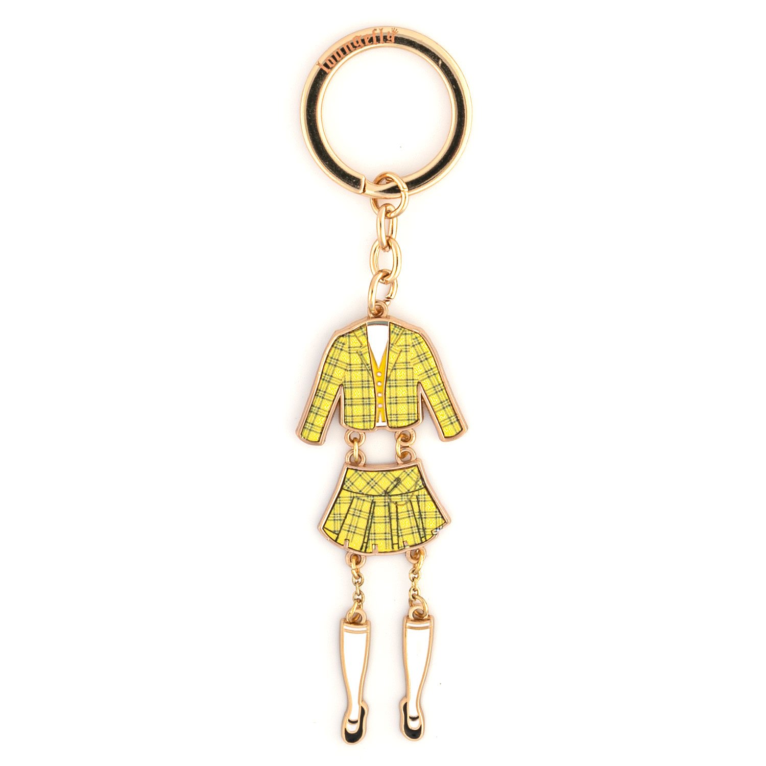Clueless Cher Outfit Enamel Keychain