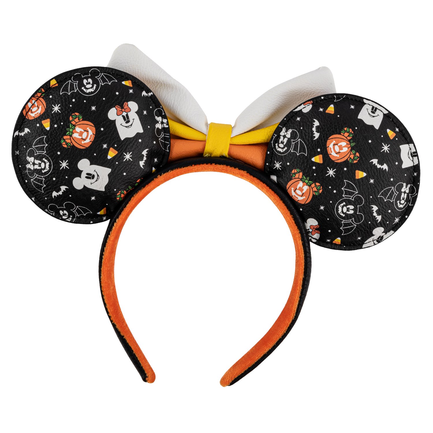 Disney Spooky Mickey and Minnie Mouse Candy Corn Ears Headband