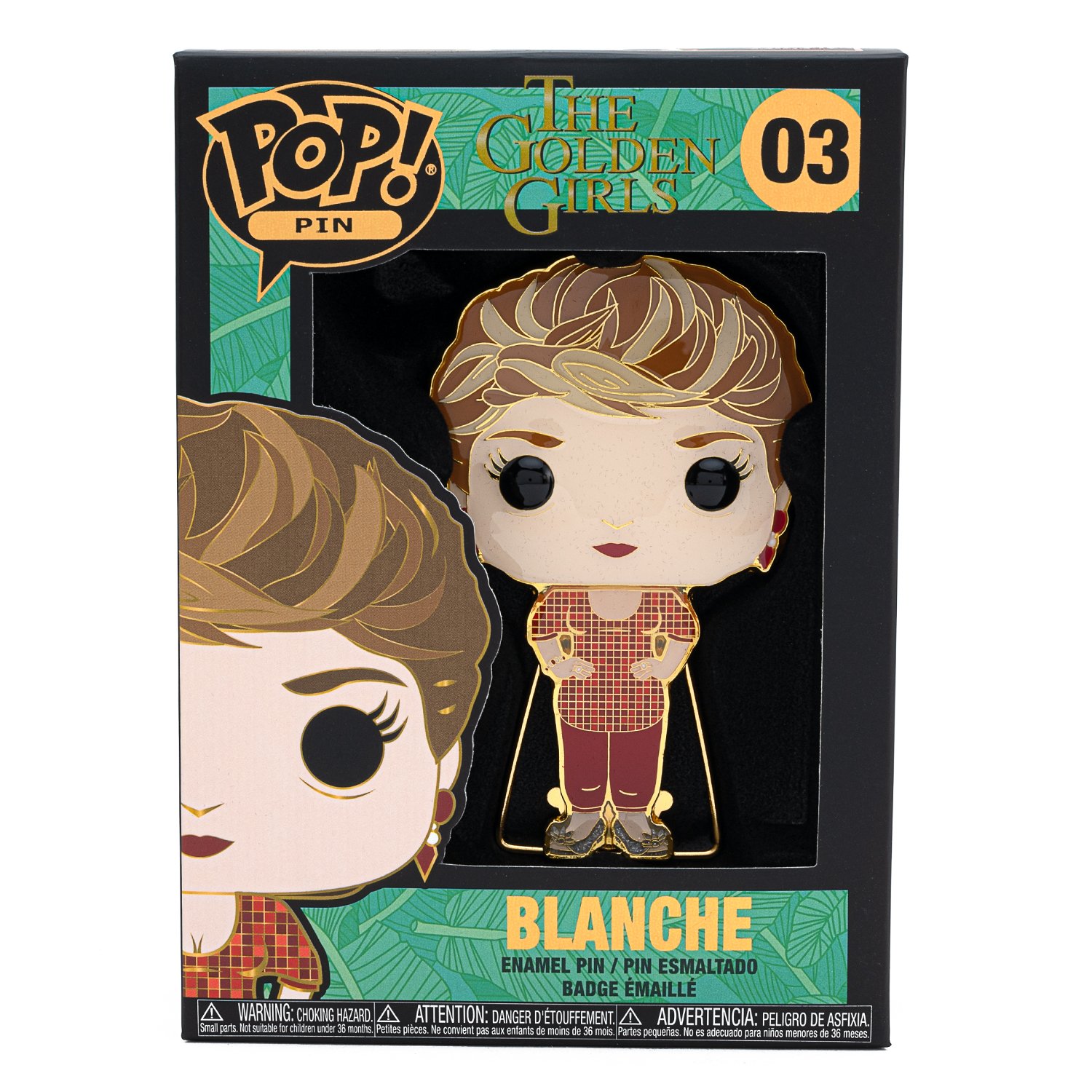 The Golden Girls Blanche Funko Pop! Pin
