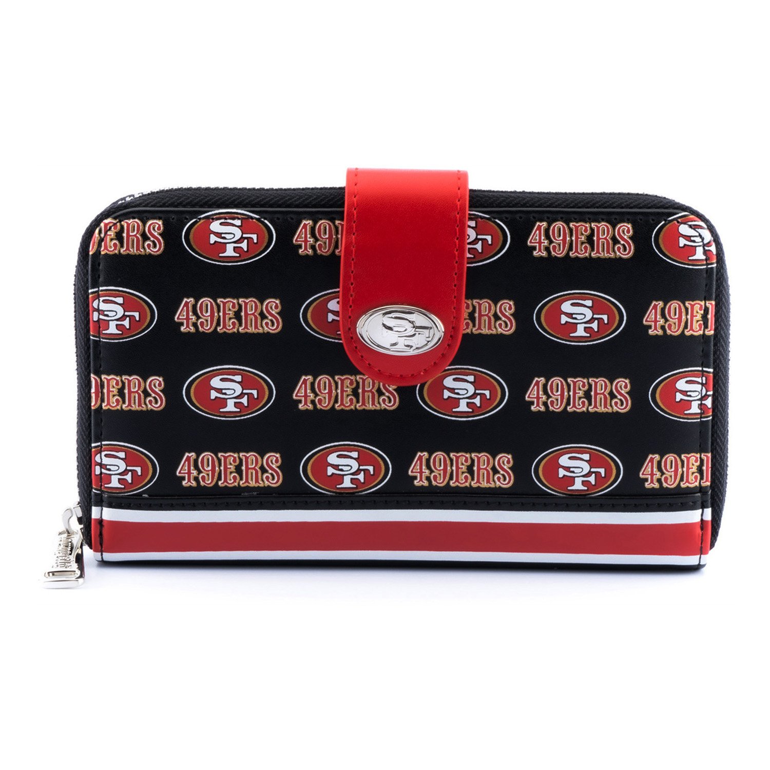 NFL San Francisco 49ers Logo Zip Around Wallet