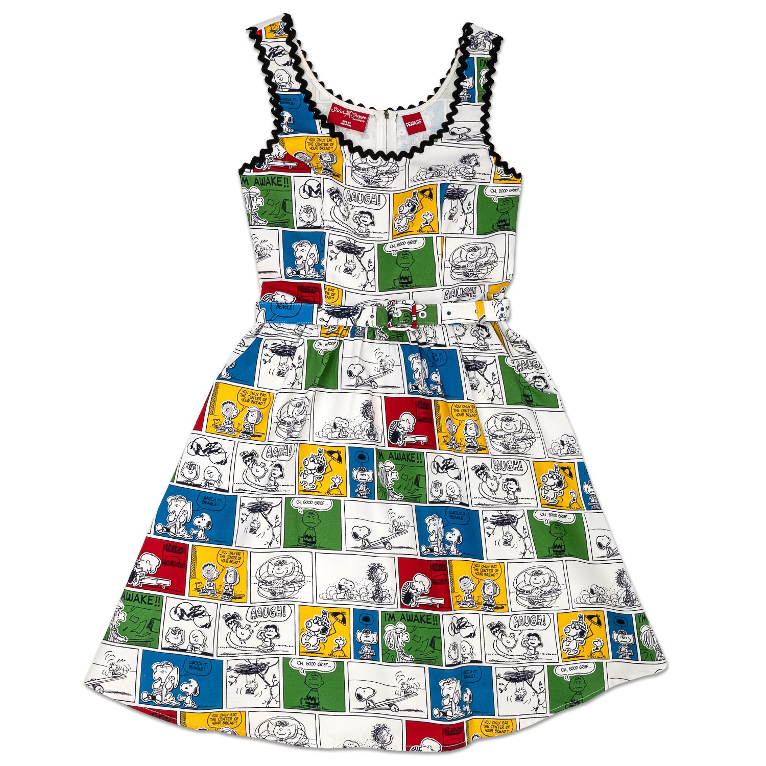 Peanuts Stitch Shoppe Comic Panel  Olivia  Dress