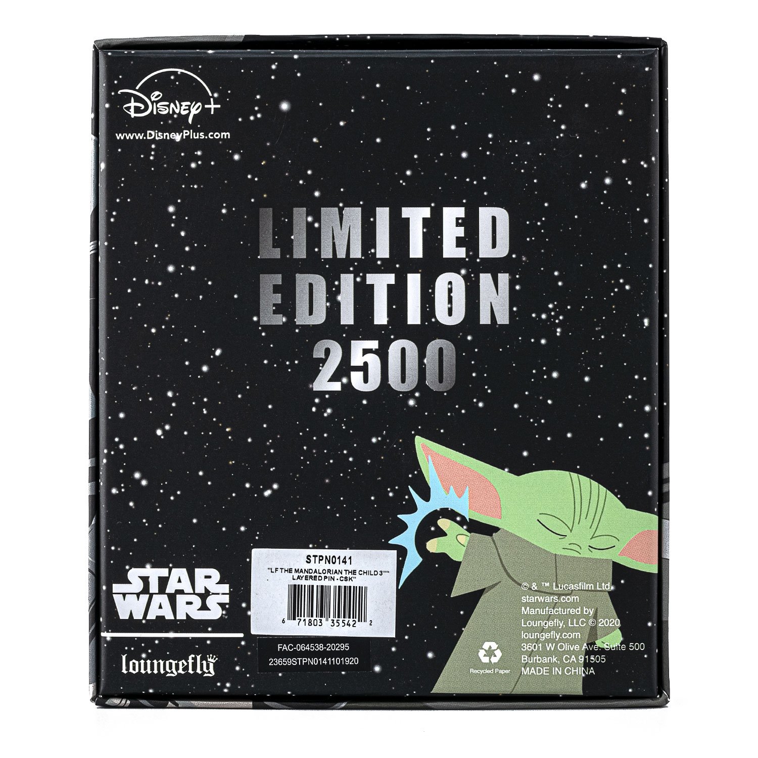 Star Wars The Mandalorian  The Child  Buttons Collector Box Enamel Pin