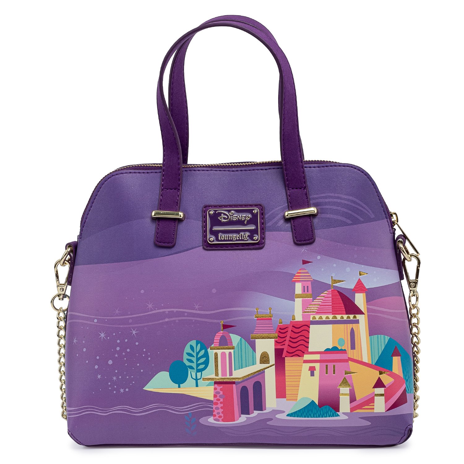 Disney The Little Mermaid Ariel Castle Crossbody Bag