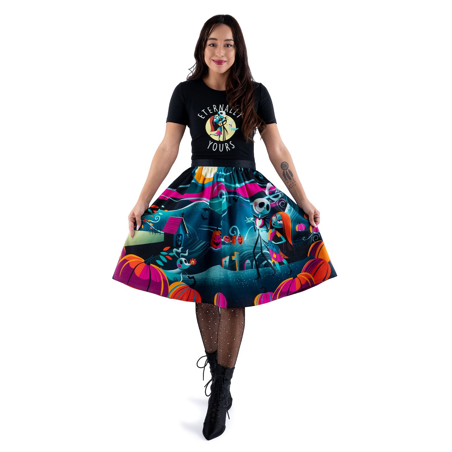 Disney Stitch Shoppe The Nightmare Before Christmas  Sandy  Skirt