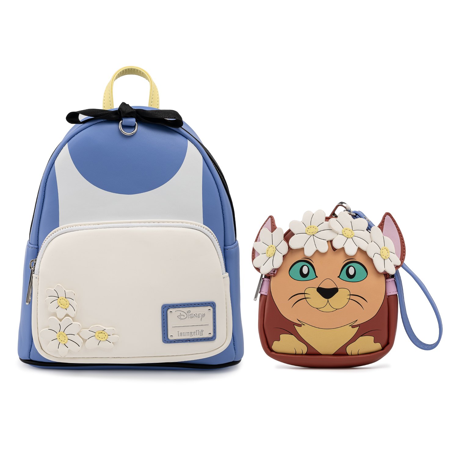 Disney Alice in Wonderland Cosplay Mini Backpack with Wristlet