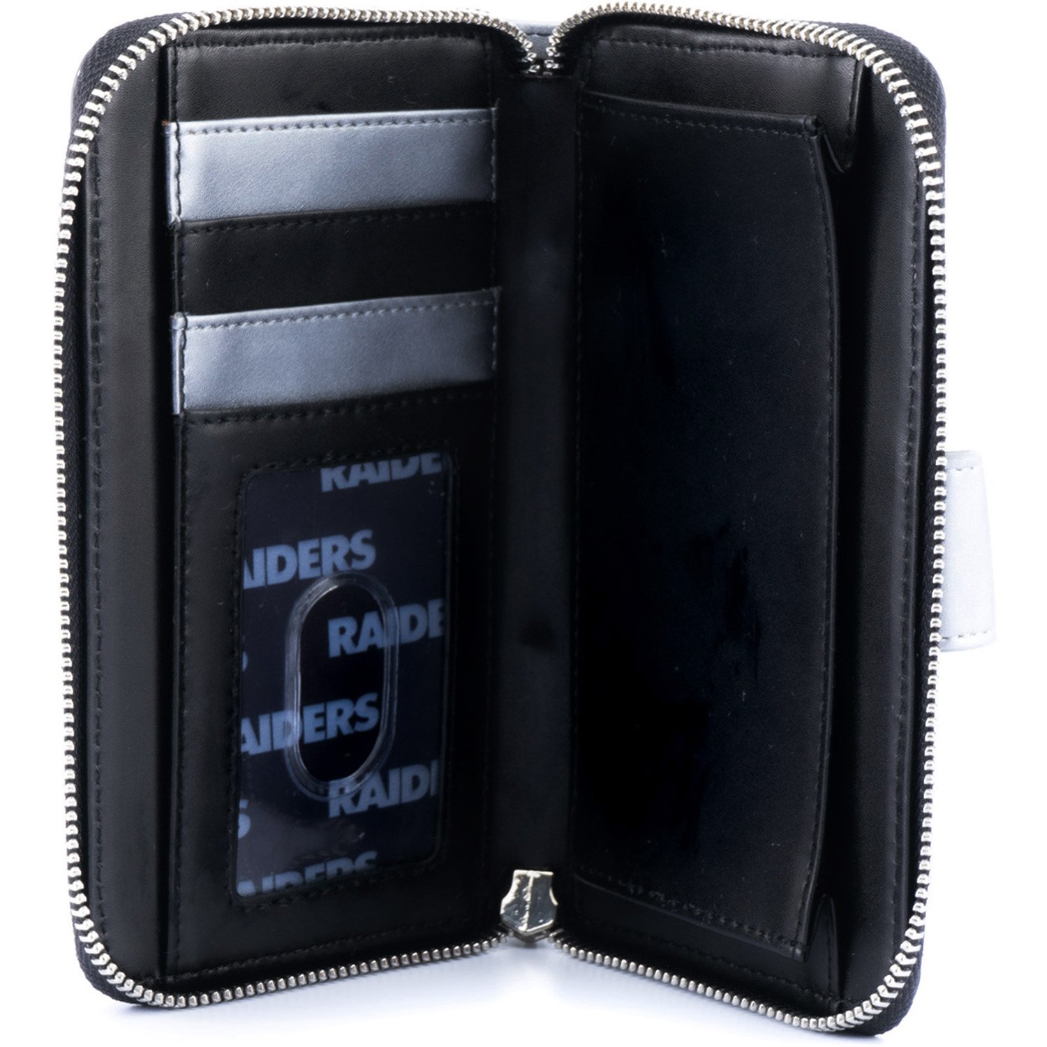 NFL Las Vegas Raiders Logo Zip Around Wallet