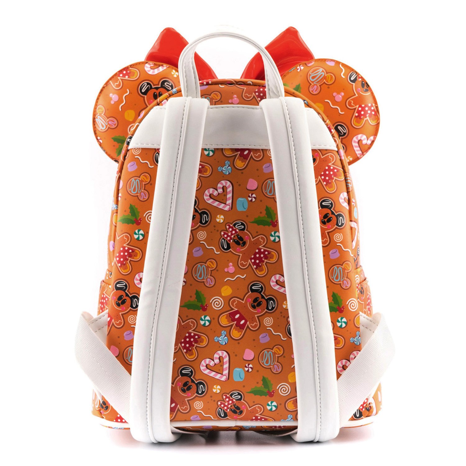 Disney Gingerbread Mickey and Minnie Mouse Mini Backpack with Ears Headband