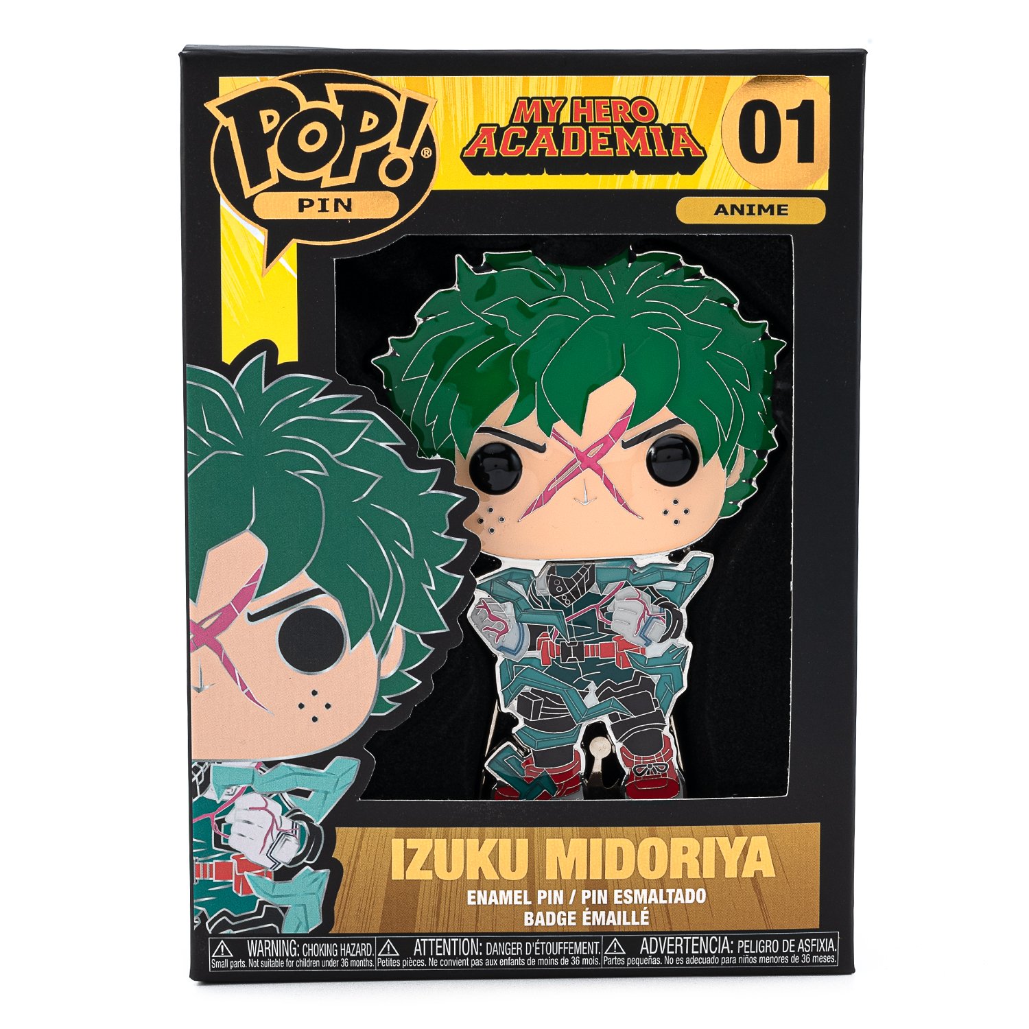 My Hero Academia Izuku Midoriya Funko Pop! Pin