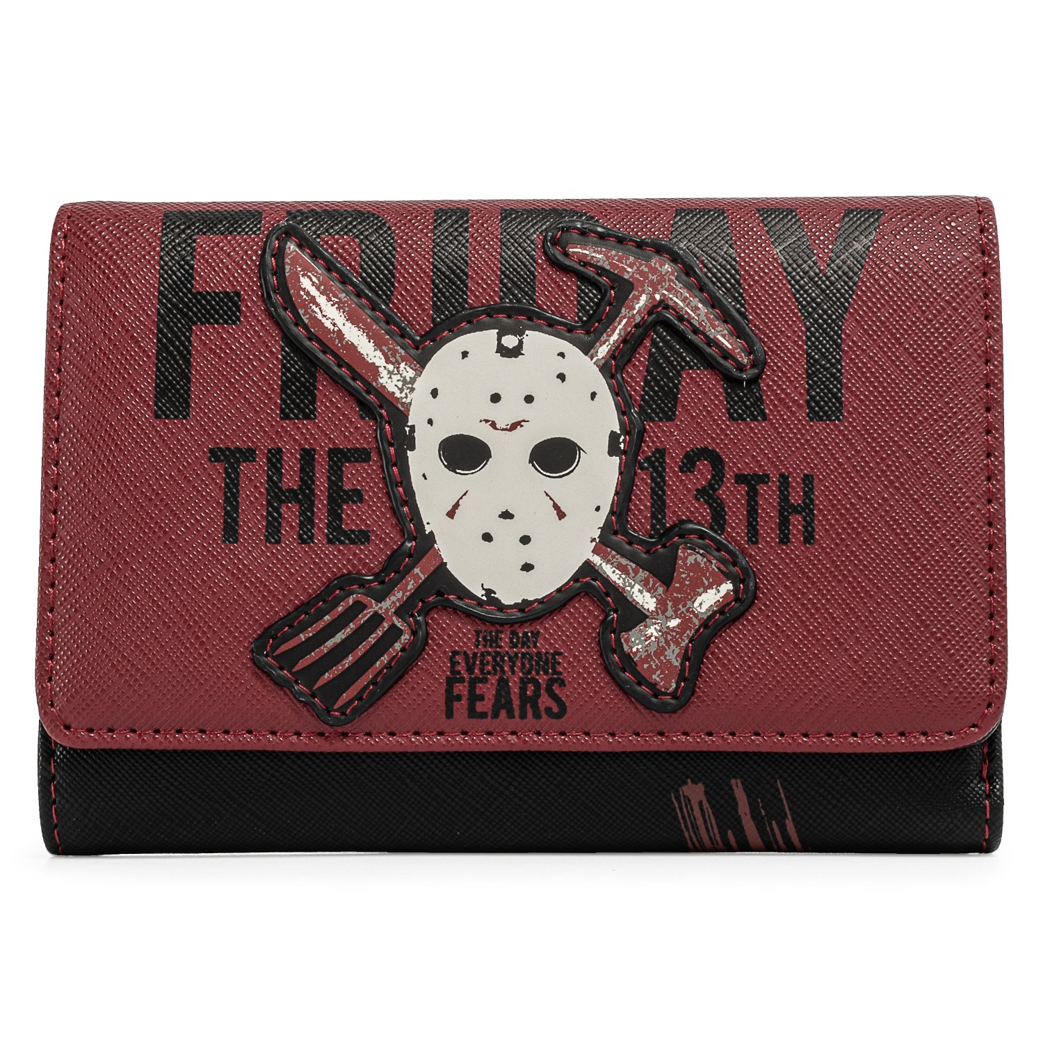 Friday the 13th Jason Mask Tri-Fold Wallet