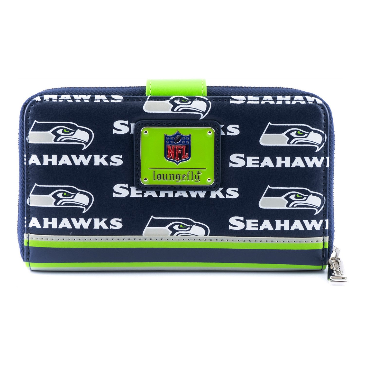 NFL Seattle Seahawks Logo Zip Around Wallet