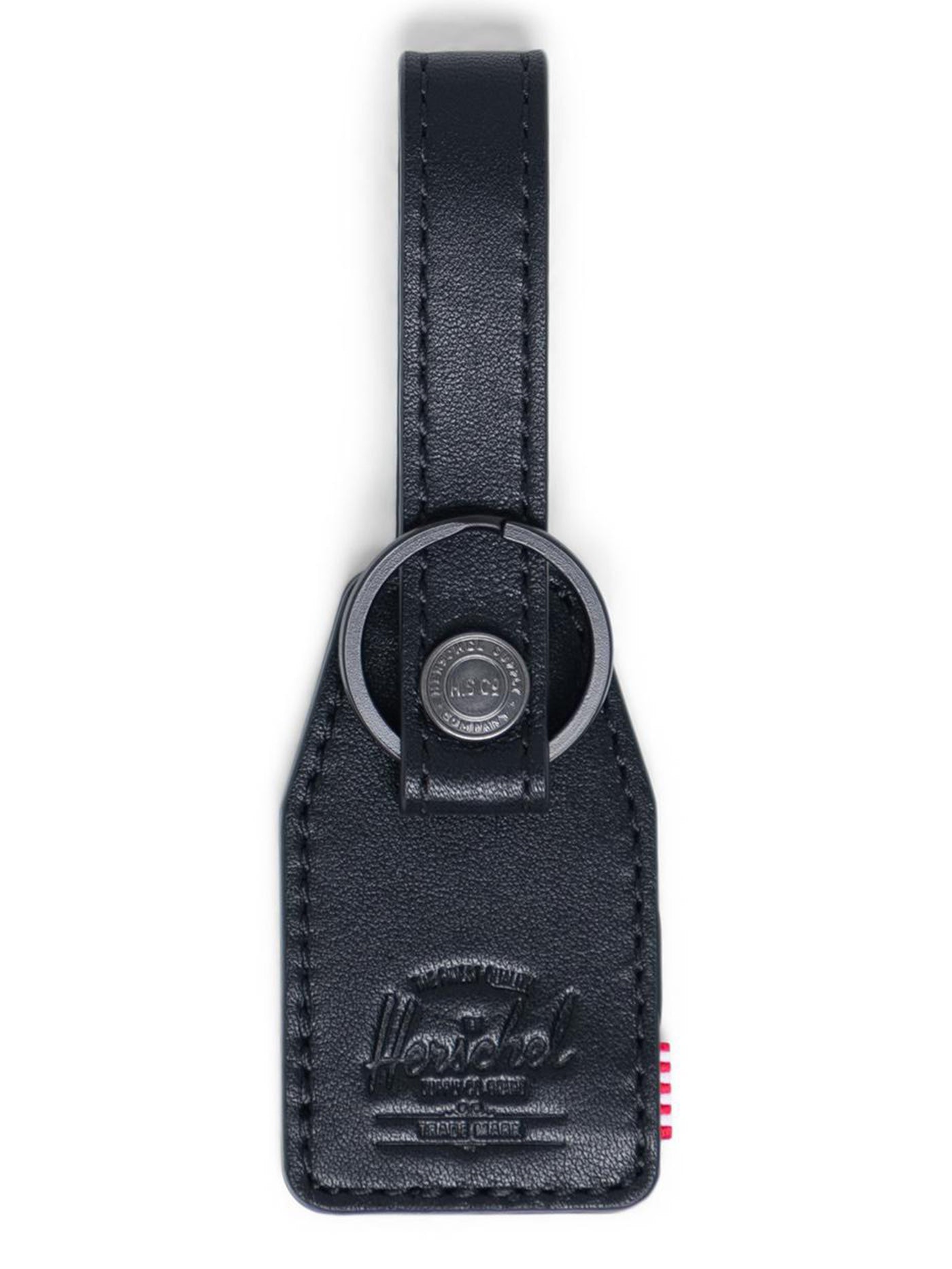 Snap Leather Keychain