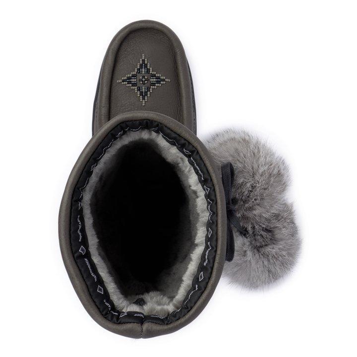 Waterproof Snowy Owl Grain Leather