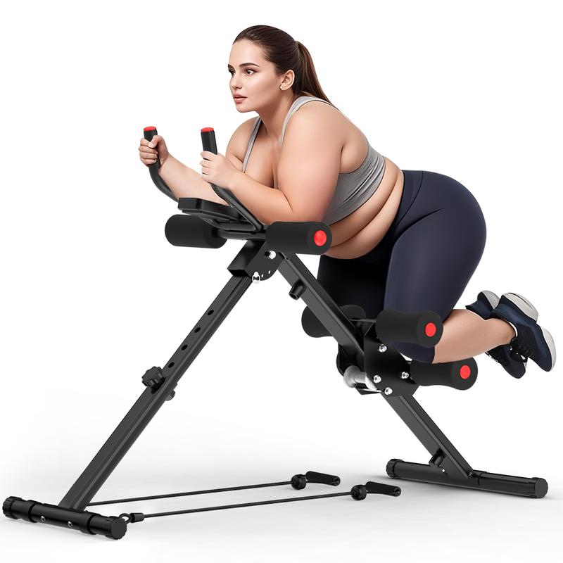 Relife Sports Ab Workout Equipment Adjustable Ab Machine Body Workout with Resistance Bands, Strength Training Exercise Equipment for Core & Abdominal dealsforyoudays