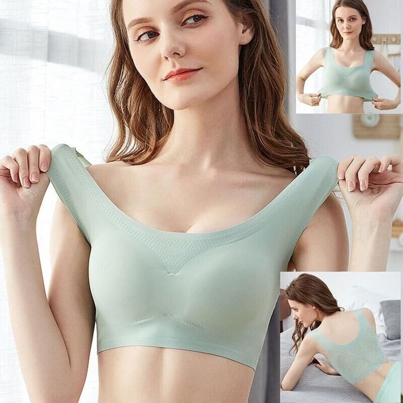 š„Last Day Free shippingš„-ULTRA-THIN PLUS SIZE ICE SILK COMFORT BRA