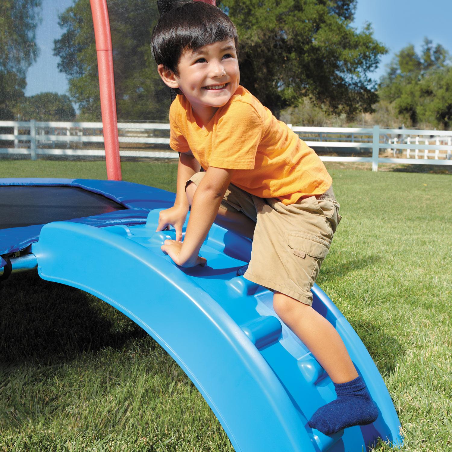 Climb 'n Slide 7ft. Trampoline