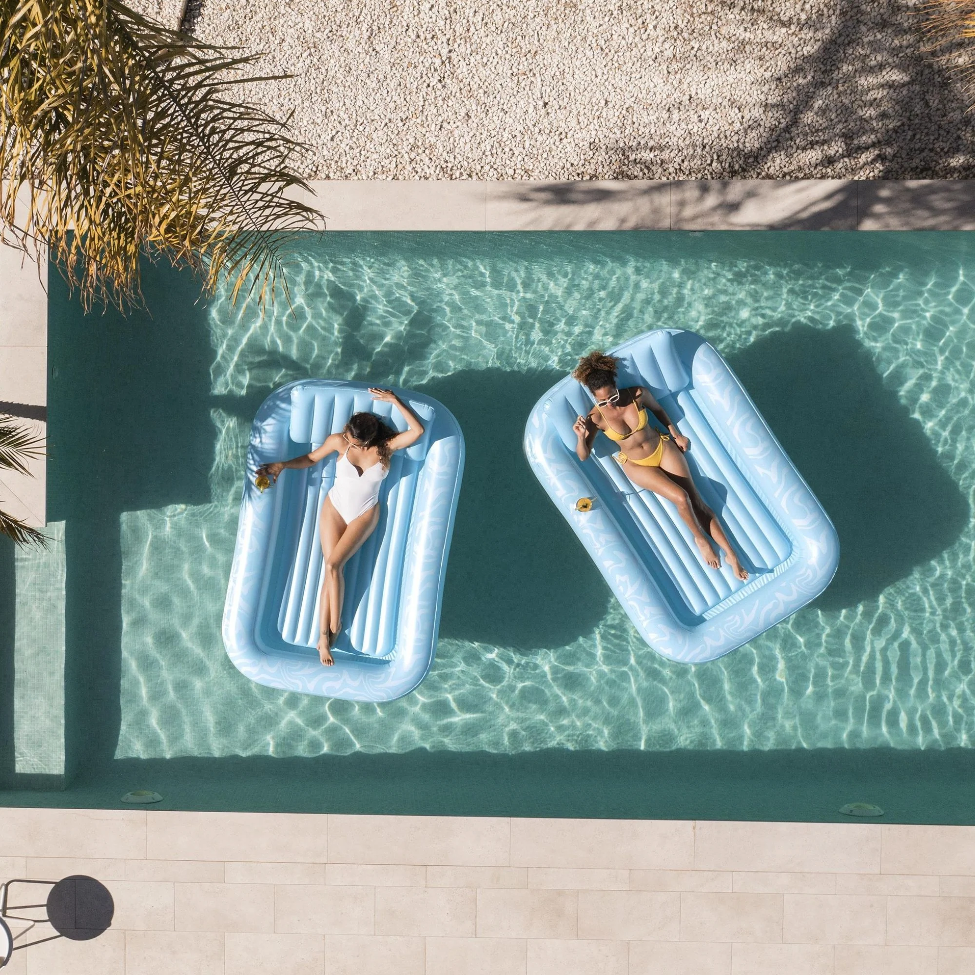 Inflatable Sun-Kissed Tanning Pool Lounge