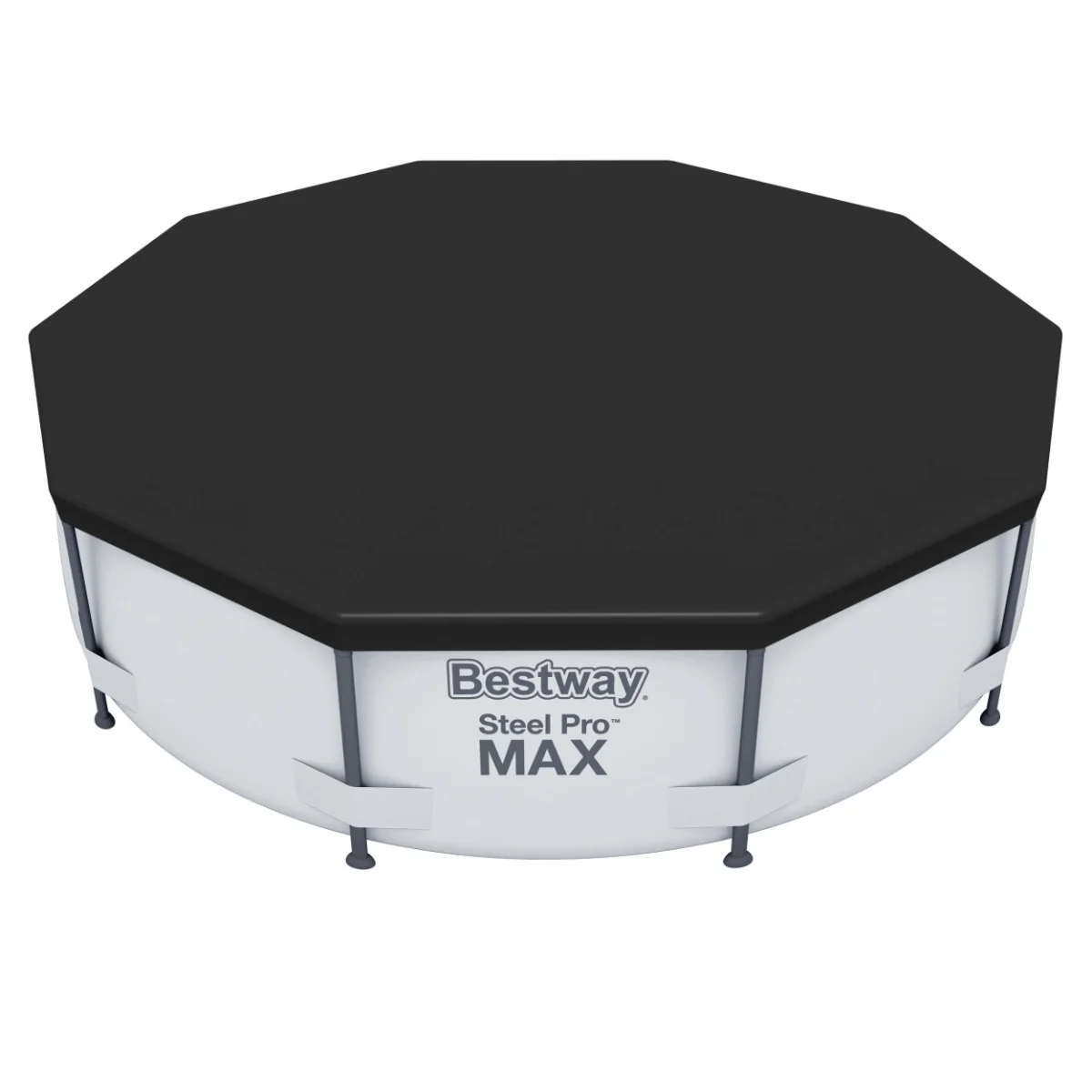 10ft Round Pool Cover for Steel Pro Above Ground Pools
