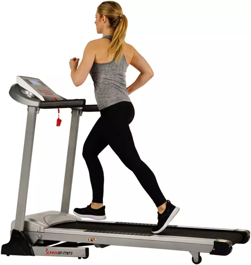 Sunny Health & Fitness Treadmill with Auto Incline